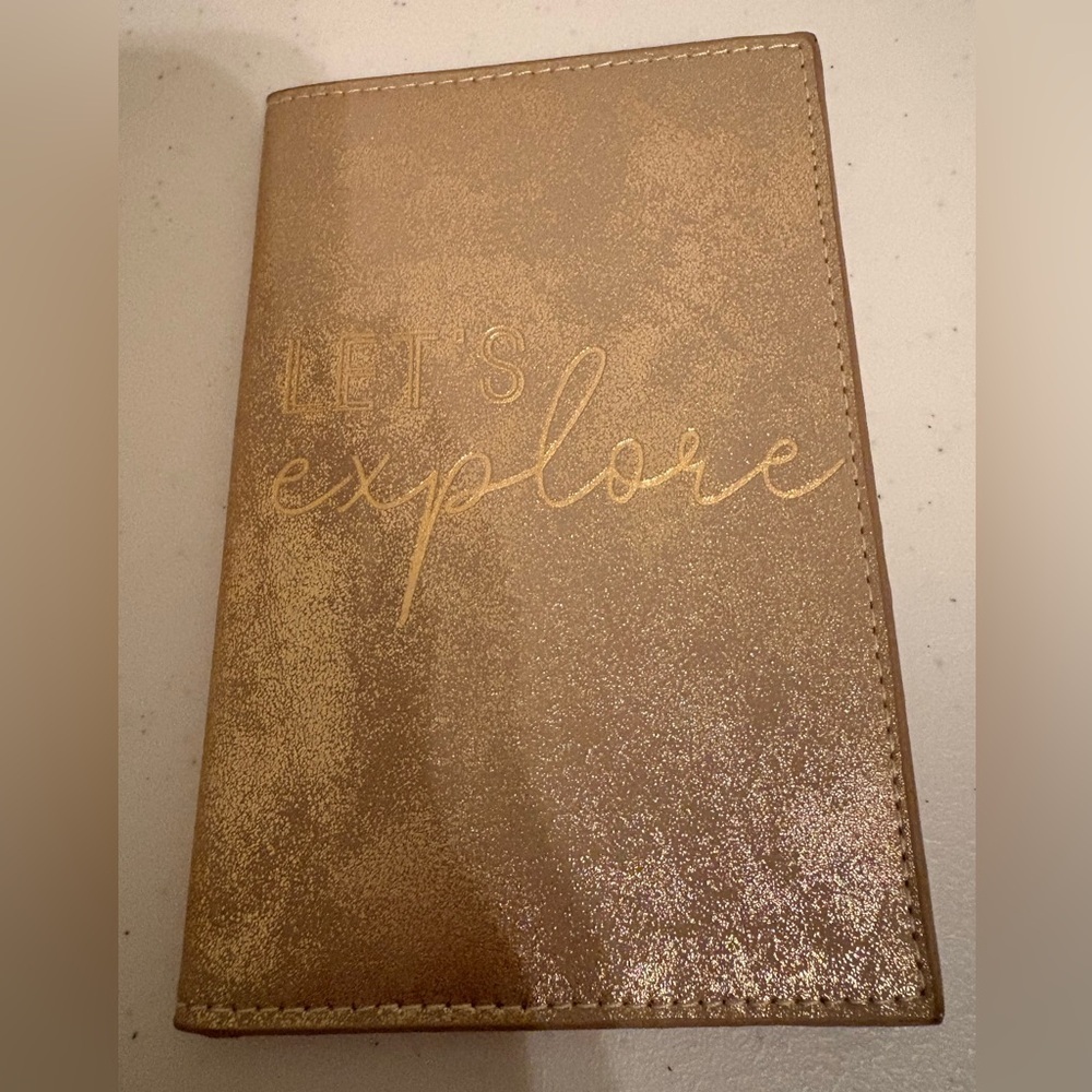 Mudpie shimmer travel wallet